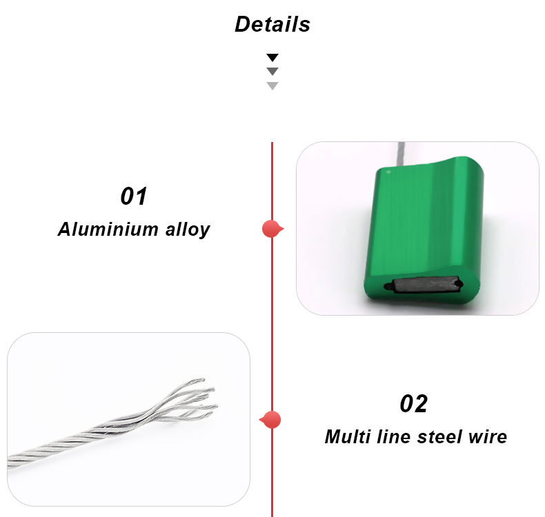 this is a steel cable tie picture