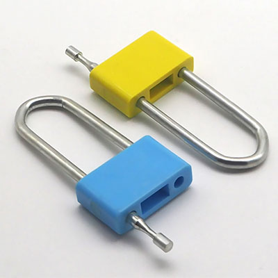 Steel padlock