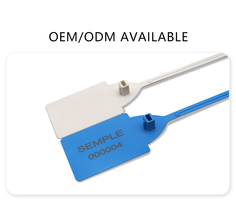 this is a big tag plastic seal picture