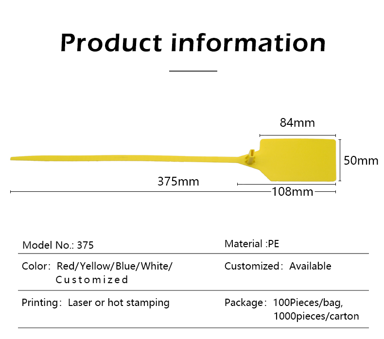This is a plastic security tag picture