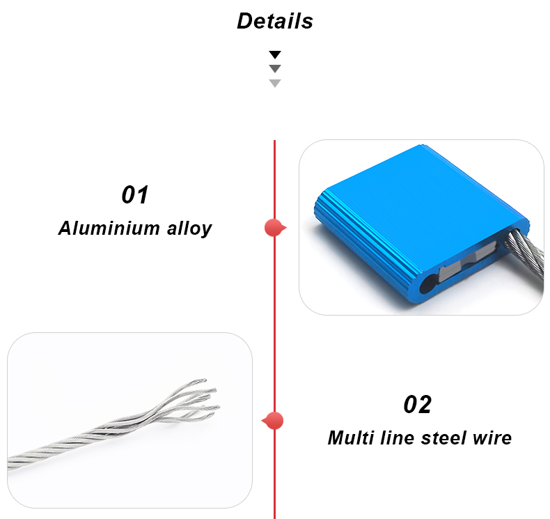 this is a security cable seals