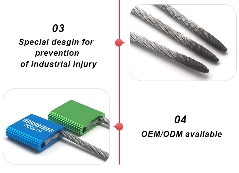 this is a security cable seals